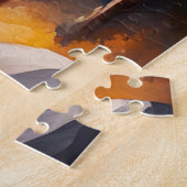 Persoonlijk Waterval Berg Gezicht Legpuzzel (Zijkant)