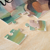 Persoonlijk Waterval Bergverblijf Legpuzzel (Zijkant)