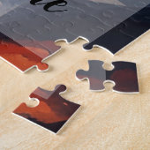Persoonlijk Waterval Kasteel Ontsnapping Legpuzzel (Zijkant)