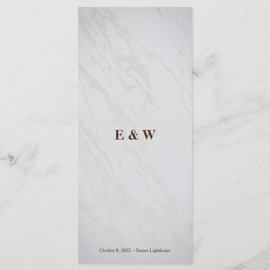 Persoonlijk Weddenschap Menu (Achterkant)