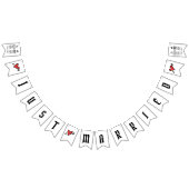 Persoonlijk weddenschap met een motorrijder vlaggetjes (Alle)