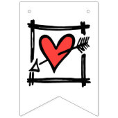 Persoonlijk weddenschap met een motorrijder vlaggetjes (Tweede vlag)