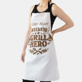Persoonlijk Weekend Grill Hero BBQ Schort | Op Maa (Insitu)