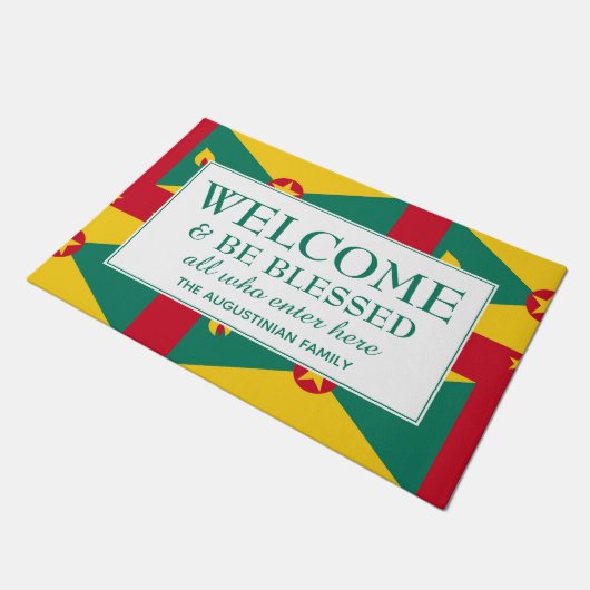 Persoonlijk welkom in GRENADA Deurmat (Schuin)