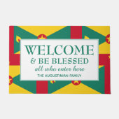 Persoonlijk welkom in GRENADA Deurmat (Voorkant)