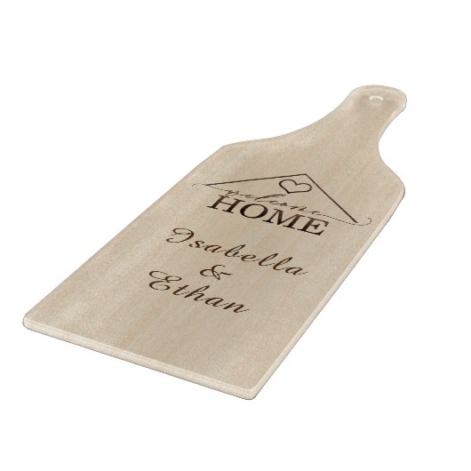 Persoonlijk Welkomststartversienummer Snijplank (Hoek)