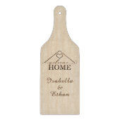 Persoonlijk Welkomststartversienummer Snijplank (Voorkant)