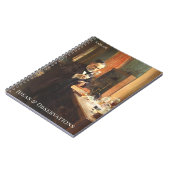 Persoonlijk wetenschappelijk schrift - Kunst van L Notitieboek (Linkerzijde)