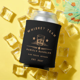 Persoonlijk Whisky Thema Weekend Vrijgezellenfeest Blikjeskoeler
