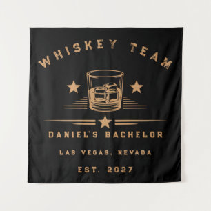 Persoonlijk Whisky Thema Weekend Vrijgezellenfeest Wandkleed