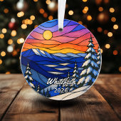 Persoonlijk Whitefish-acrylornament, Aangepaste Mo Ornament