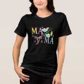 Persoonlijk Wildflower Mama T-Shirt (Voorkant)