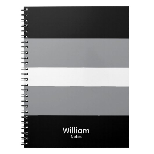 Persoonlijk William Notes Spiraal Notebook Journaa Notitieboek (Voorkant)