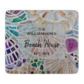 Persoonlijk winkelhuis snijplank (Voorkant)