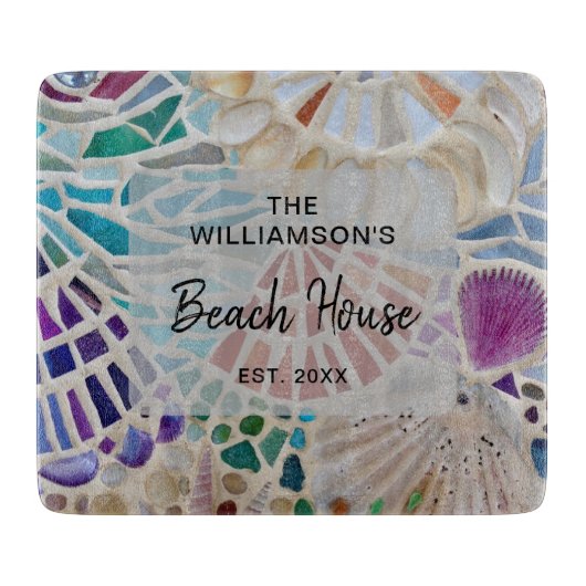 Persoonlijk winkelhuis snijplank (Voorkant)