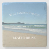 Persoonlijk winkelhuis stenen onderzetter (Voorkant)