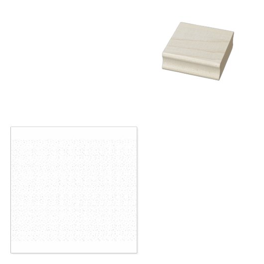 Persoonlijk winter geometrisch patroon rubberstempel (Gestempeld)