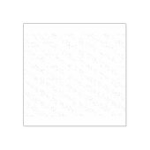 Persoonlijk winter geometrisch patroon rubberstempel (Afrduk)