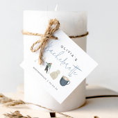 Persoonlijk Winter Ski Resort Bachelorette-feest Bedankjes Labels