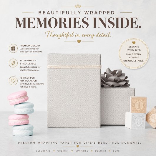 Persoonlijk wit kerstcadeaupapier cadeaupapier