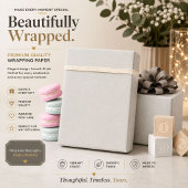 Persoonlijk wit kerstcadeaupapier cadeaupapier