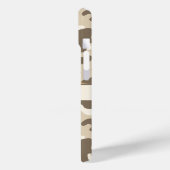 Persoonlijk Woestijncamouflage Case-Mate iPhone Case (Achterkant / Links)