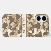 Persoonlijk Woestijncamouflage Case-Mate iPhone Case (Achterkant (horizontaal))