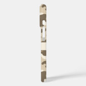 Persoonlijk Woestijncamouflage Case-Mate iPhone Case (Achterkant / Links)