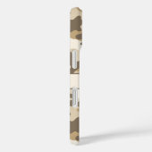 Persoonlijk Woestijncamouflage Case-Mate iPhone Case (Achterkant / Rechts)