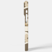 Persoonlijk Woestijncamouflage Case-Mate iPhone Case (Achterkant / Links)