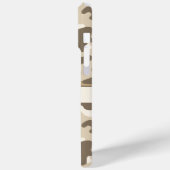 Persoonlijk Woestijncamouflage Case-Mate iPhone Case (Achterkant / Links)