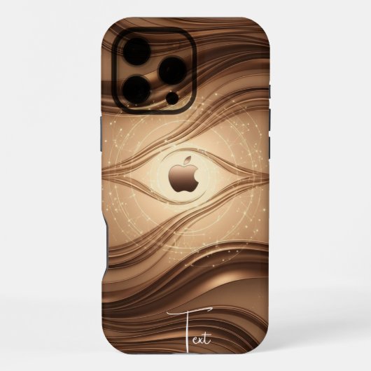 Persoonlijk Woestijnduin Neuro•Dune Design iPhone Hoesje (Achterkant)