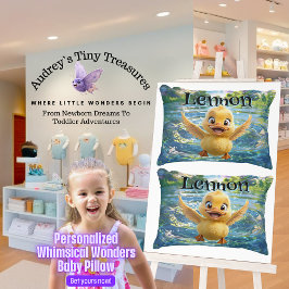 Persoonlijk Wonderlijk Eendje Baby Kussen