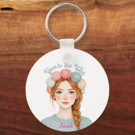 Persoonlijk | Yarn to Be Wild Sleutelhanger 