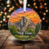 Persoonlijk Yosemite Half Dome Acryl Ornament, Ornament