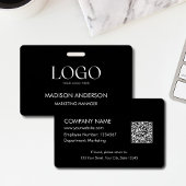 Persoonlijk Zakelijk Bedrijfslogo Modern ID Badge