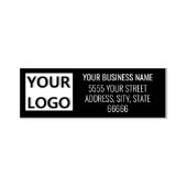 Persoonlijk zakelijk logo adres kleur stempel (Design)