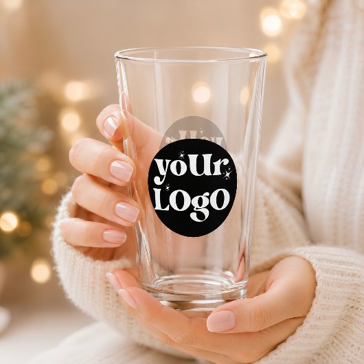 Persoonlijk Zakelijk Logo Merk Glas