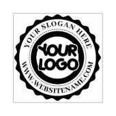 Persoonlijk Zakelijk Logo Rubberstempel (Afrduk)
