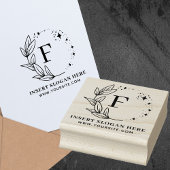 Persoonlijk Zakelijk Monogram Zelfinktend Stempel