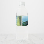 Persoonlijk Zamzam Waterfles Label Islamitische Av Etiket (Achterkant)