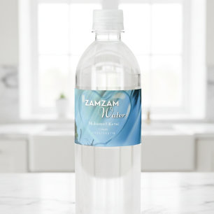 Persoonlijk Zamzam Waterfles Label Islamitische Av Etiket
