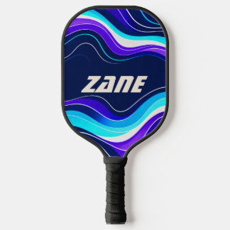 Persoonlijk ZANE Violet Cyan Pickleball Paddle
