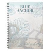 Persoonlijk Zee Beach Front Cabin Hut GUEST BOOK Notitieboek (Voorkant)