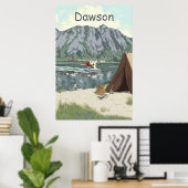 Persoonlijk Zeervliegtuig Poster (Thuiskantoor)