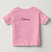 Persoonlijk zeewierpatroon met vis krab zeewier kinder shirts (Achterkant)