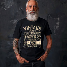 Persoonlijk zeventig vintage 70ste verjaardag t-shirt