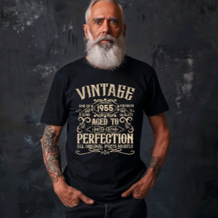 Persoonlijk zeventig vintage 70ste verjaardag t-shirt