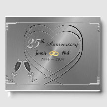 Persoonlijk Zilver 25th Wedding Jubileum