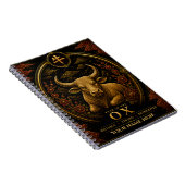 Persoonlijk Zodiac Notitieboek voor het Jaar van d (Rechterzijde)